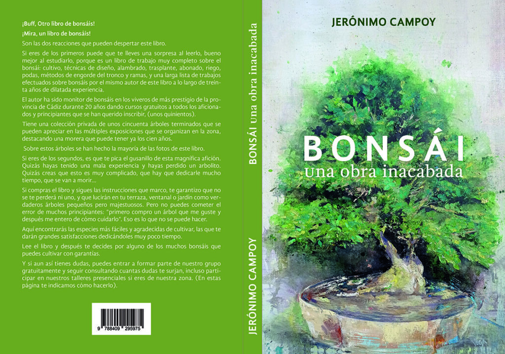 Libro Bonsáis Jerónimo Campoy “Bonsái una obra inacabada”